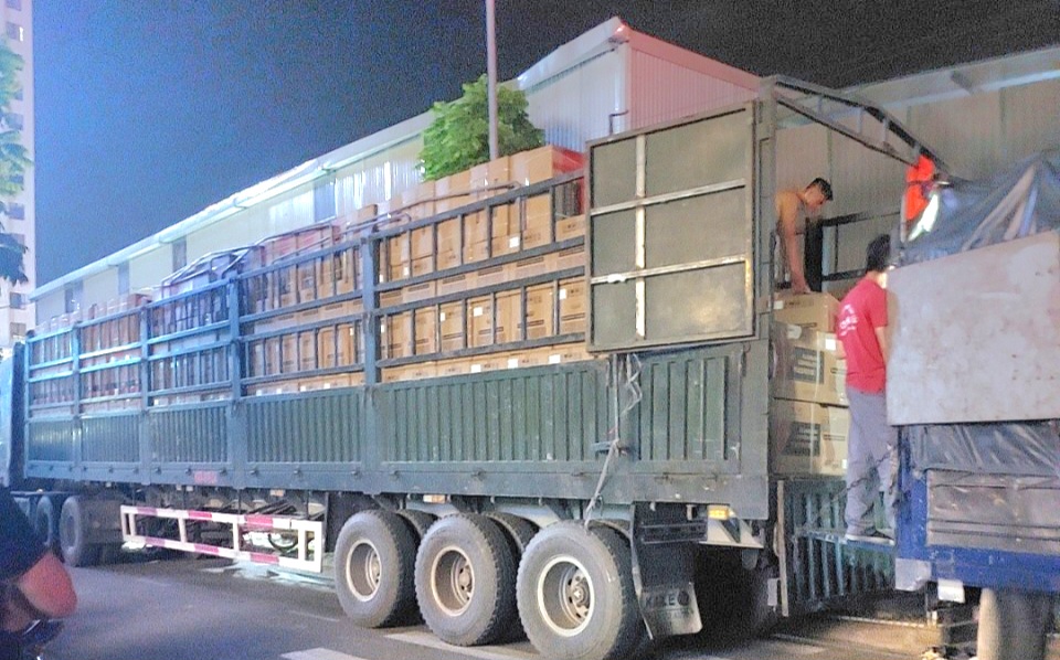 Dịch vụ bốc xếp hàng xe container tại Củ Chi - Hưng Phát 