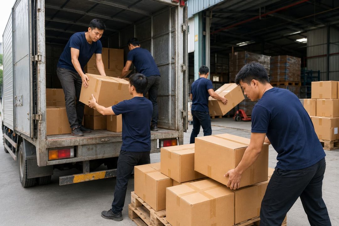 Bốc xếp container Bình Dương 