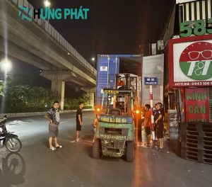 dịch vụ bốc xếp hàng hóa bằng xe nân hạ tại Đồng Nai
