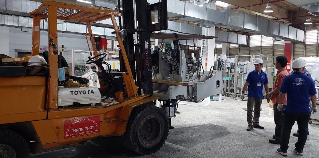 Dịch vụ xe nâng hàng hóa tại Hưng Yên 