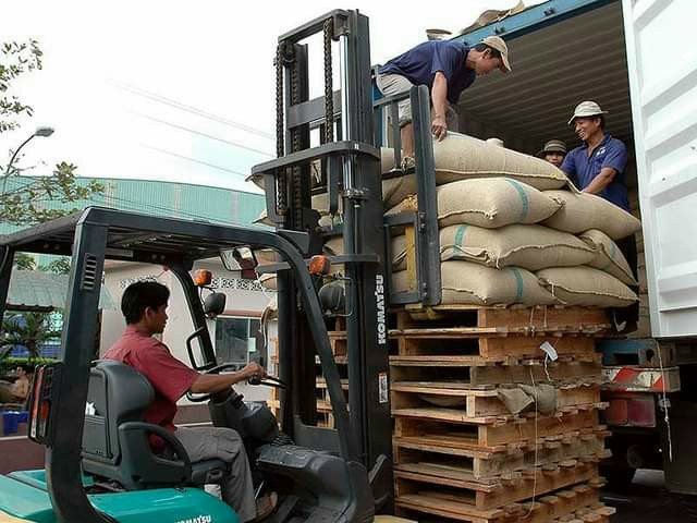Dịch vụ xe nâng hàng hóa xe tải container