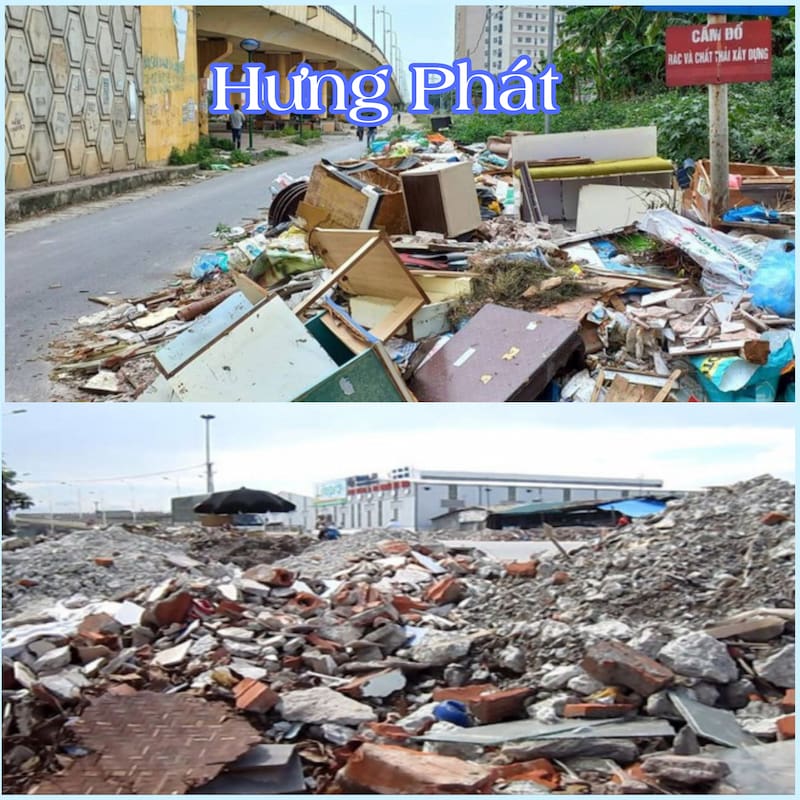 Dịch vụ vứt đồ cũ Hà Nội,⭐️dọn dẹp đồ bỏ đi, rác cồng kềnh giá rẻ Dịch vụ vứt đồ cũ Hà Nội, dọn dẹp rác xây dựng- Hưng Phát