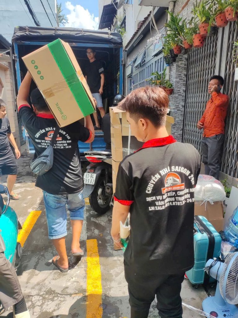 Dịch vụ chuyển nhà trọn gói quận 5 TPHCM 