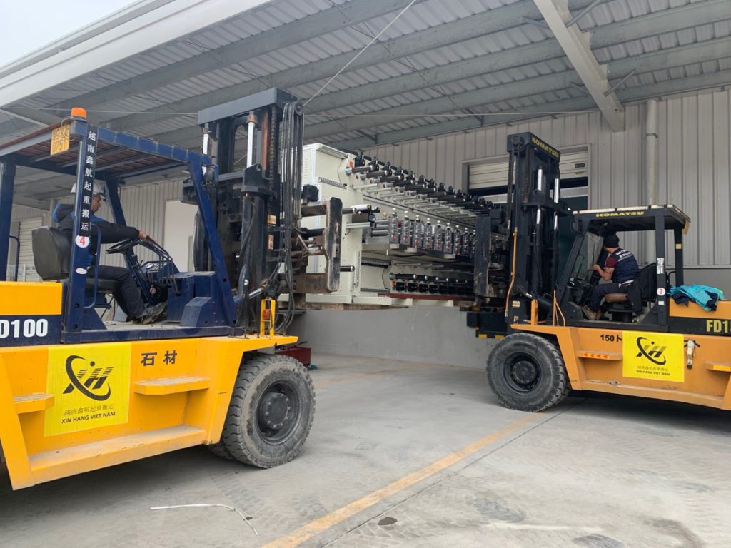 Chuyển kho xưởng, máy móc thiết bị KCN VSHIP-BÌNH DƯƠNG
