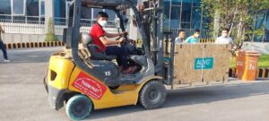 Dịch vụ thuê xe nâng hàng Hòa Bình theo giờ, ngày, tuần, dài hạn giá rẻ