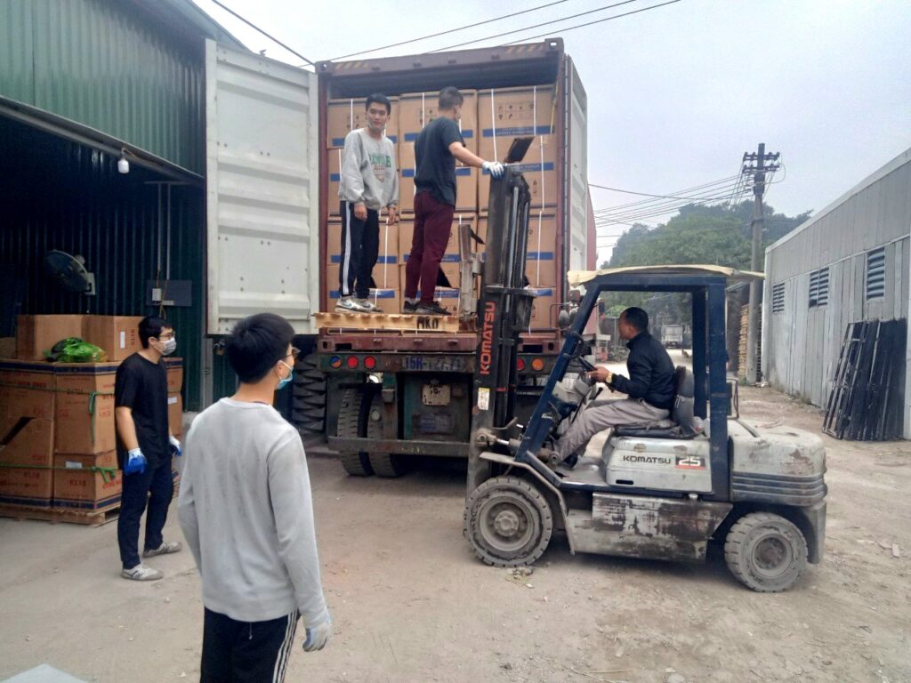 Dịch vụ bốc xếp tại Long An 55k/h hàng hóa container kho xưởng- Hưng Phát