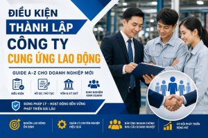 Điều Kiện Để Thành Lập Công Ty Cung Ứng Lao Động Mới Nhất Hiện Nay