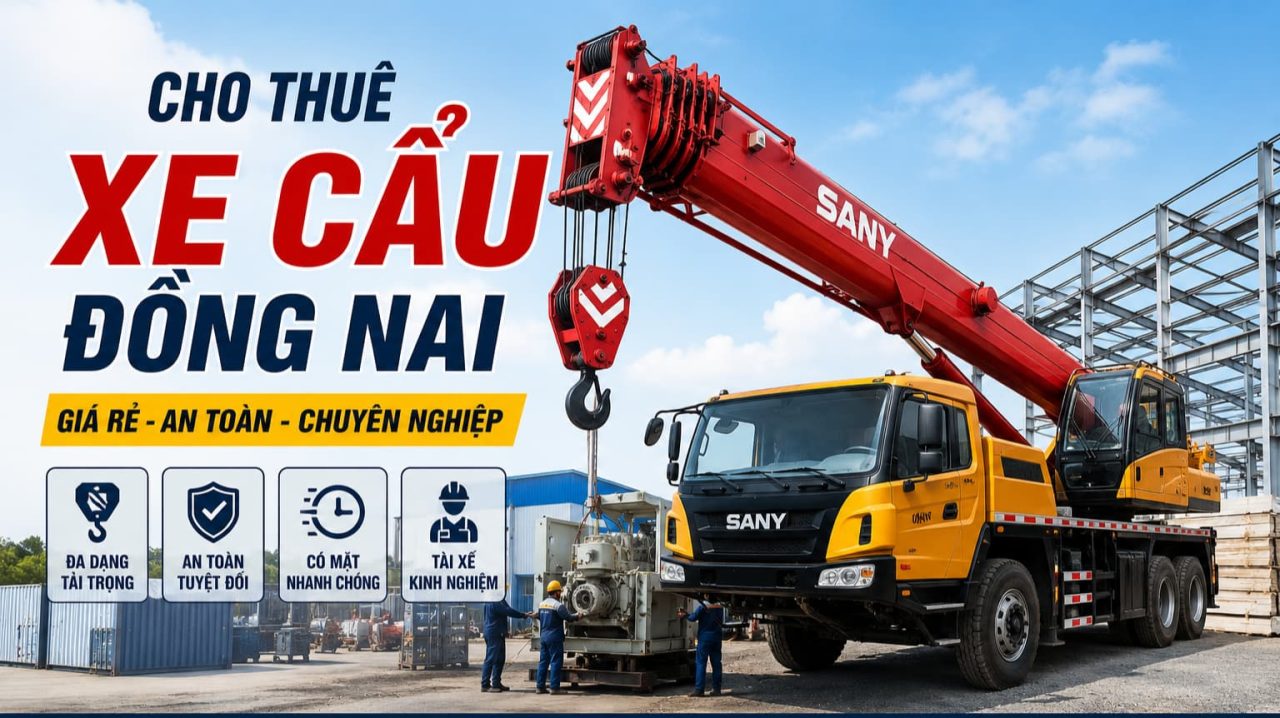 Cho Thuê Xe Cẩu Đồng Nai Giá Rẻ – Cẩu Hàng, Máy Móc An Toàn Cho Thuê Xe Cẩu Đồng Nai Giá Rẻ – Cẩu Hàng, Máy Móc An Toàn