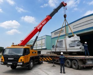 Cho Thuê Xe Cẩu Hỗ Trợ KCN, Nhà Xưởng, Công Trình