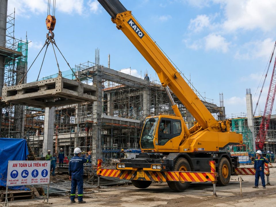 Dịch Vụ Thuê Xe Cẩu Chuyên Dụng (Kato/Bánh Lốp) Nhanh Chóng, Tiết Kiệm