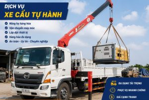 Cho Thuê Xe Cẩu Tại Quảng Ninh Uy Tín, Có Xe Ngay